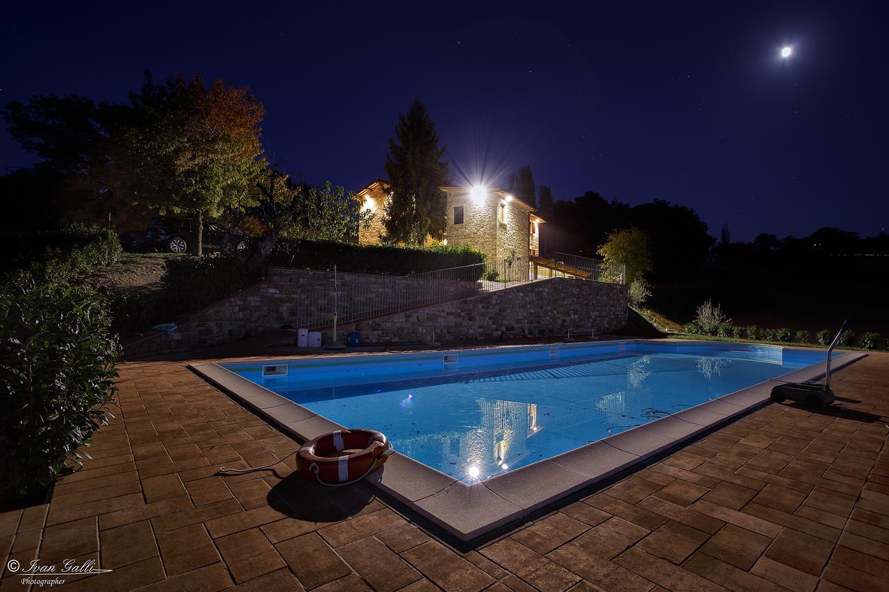 ホテルAgriturismo La Cima グッビオ エクステリア 写真